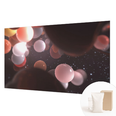 Fototapeta s potiskem na vliesu Vesmírné koule
