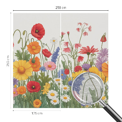 Fototapeta na míru do obýváku Květinová louka