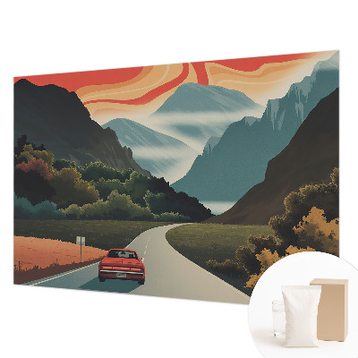 Fototapeta na míru do ložnice Horské dobrodružství