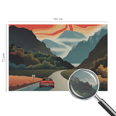 Fototapeta na míru do ložnice Horské dobrodružství