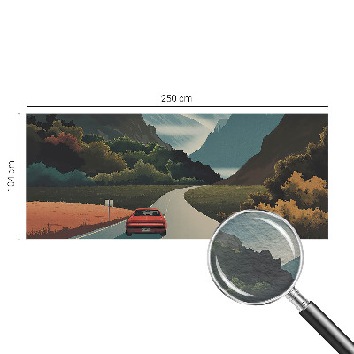 Fototapeta na míru do ložnice Horské dobrodružství