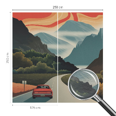 Fototapeta na míru do ložnice Horské dobrodružství