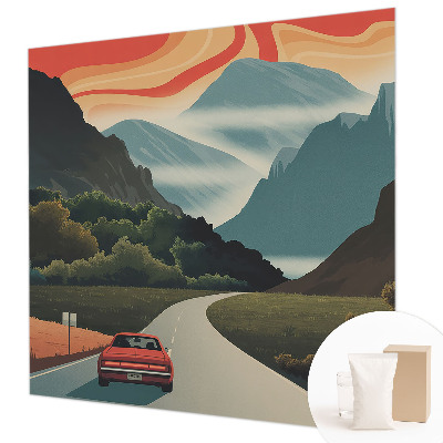 Fototapeta na míru do ložnice Horské dobrodružství