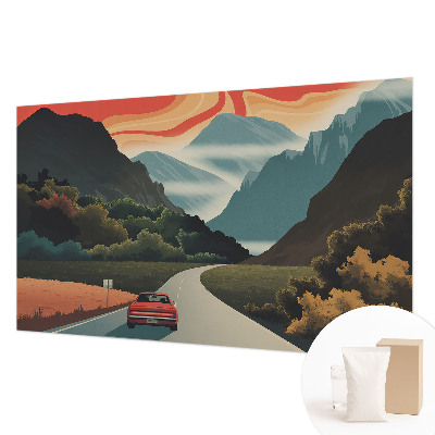 Fototapeta na míru do ložnice Horské dobrodružství