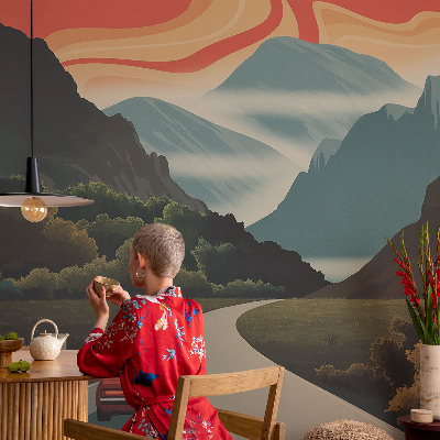 Fototapeta na míru do ložnice Horské dobrodružství