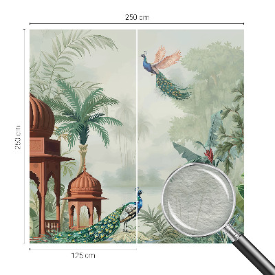 Fototapeta do obýváku Paví zahrady