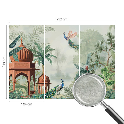 Fototapeta do obýváku Paví zahrady