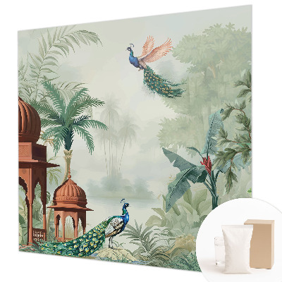 Fototapeta do obýváku Paví zahrady