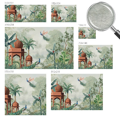 Fototapeta do obýváku Paví zahrady