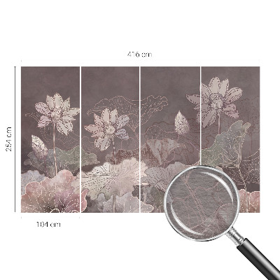 Fotografická tapeta vliesová Mírová botanika