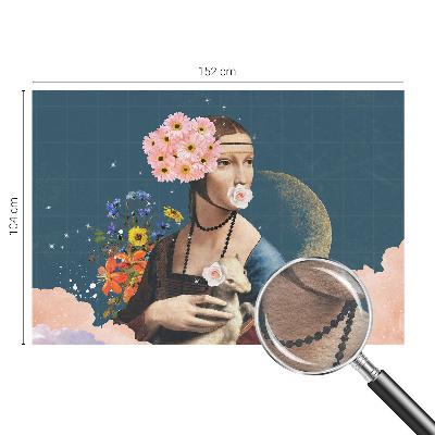 Dekorativní fototapeta na zeď Květinová elegance