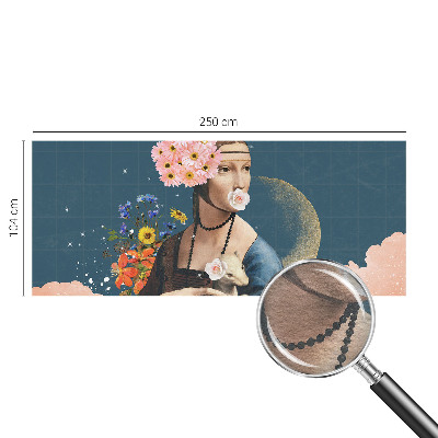 Dekorativní fototapeta na zeď Květinová elegance