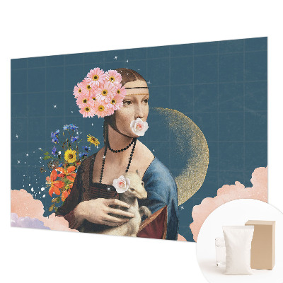 Dekorativní fototapeta na zeď Květinová elegance