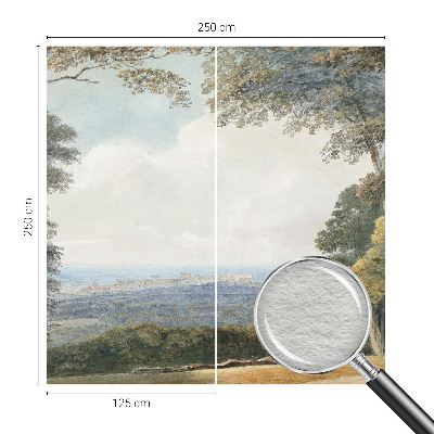 Fototapeta na míru do obýváku Zalesněná krajina