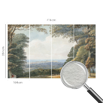 Fototapeta na míru do obýváku Zalesněná krajina