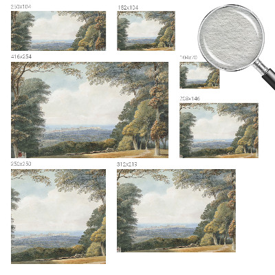 Fototapeta na míru do obýváku Zalesněná krajina