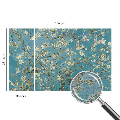 Fotografická tapeta na vliesu Kvetoucí větve