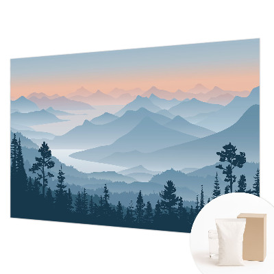 3D fototapeta Horské panorama