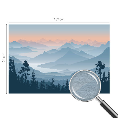 3D fototapeta Horské panorama