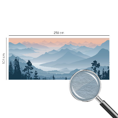 3D fototapeta Horské panorama