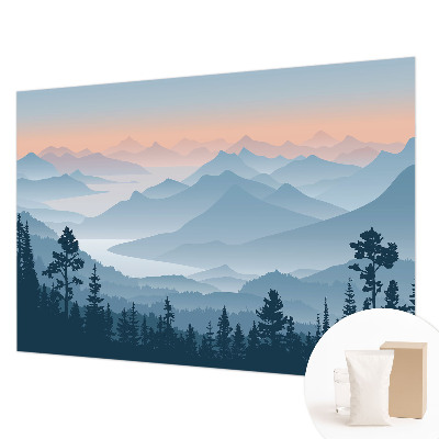 3D fototapeta Horské panorama