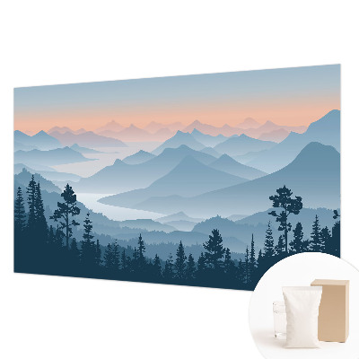 3D fototapeta Horské panorama