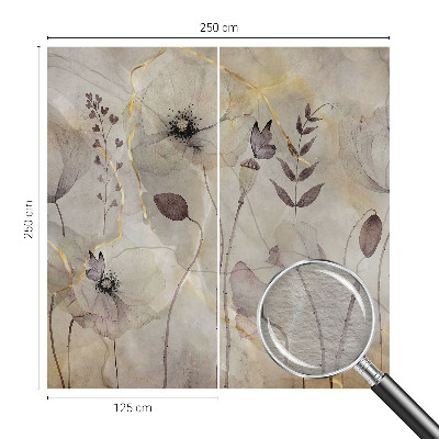 Fototapeta do ložnice Křehké květiny