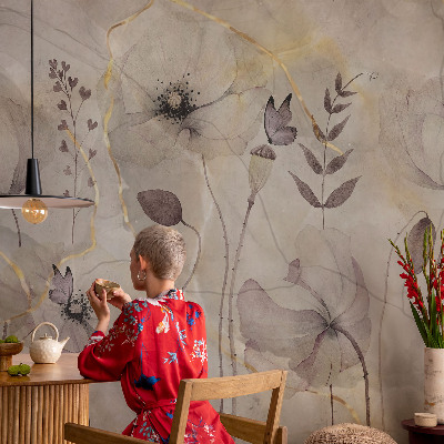 Fototapeta do ložnice Křehké květiny