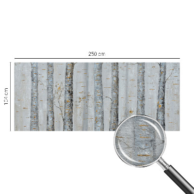 Vliesová fototapeta do obýváků Břízy