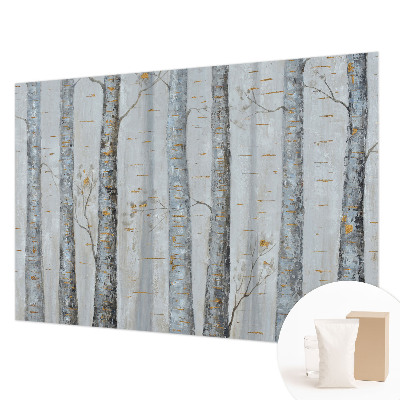 Vliesová fototapeta do obýváků Břízy