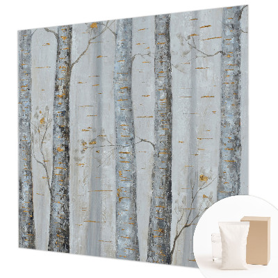 Vliesová fototapeta do obýváků Břízy