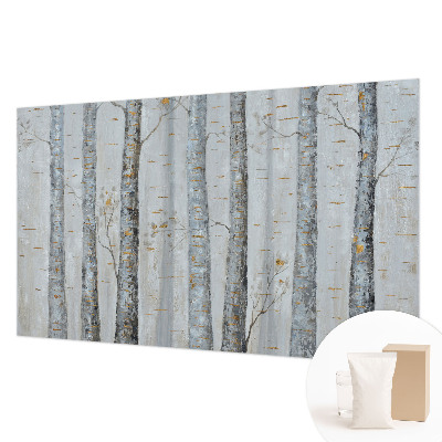 Vliesová fototapeta do obýváků Břízy