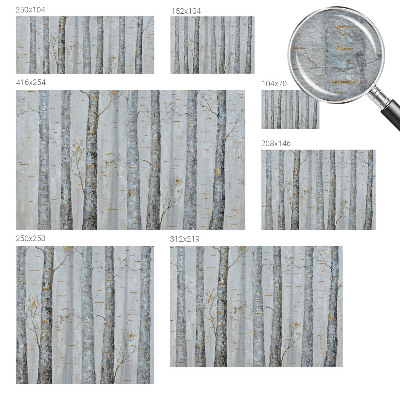 Vliesová fototapeta do obýváků Břízy