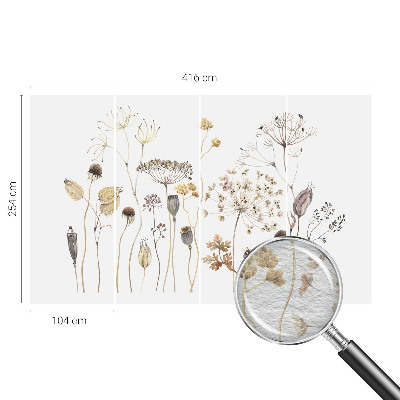 Vliesová fototapeta pro děti Luční květiny