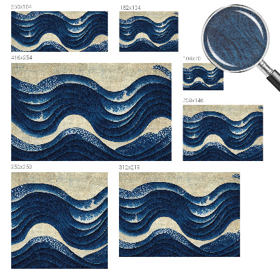 Moderní fototapeta na míru Oceánské formy