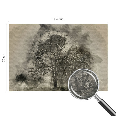 Fotografická tapeta na vliesu Tajemné stromy