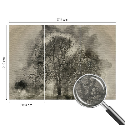 Fotografická tapeta na vliesu Tajemné stromy