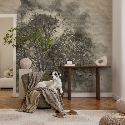 Fotografická tapeta na vliesu Tajemné stromy