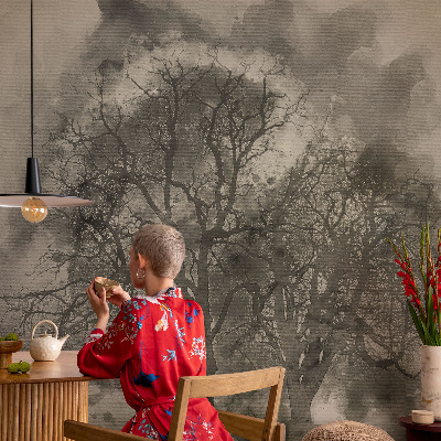 Fotografická tapeta na vliesu Tajemné stromy