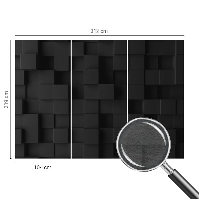 Vliesová fototapeta na zeď Trojrozměrné kostky