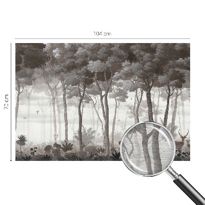 Vliesová fototapeta pro děti Lesní magie