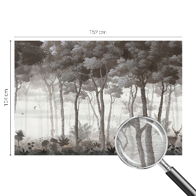 Vliesová fototapeta pro děti Lesní magie