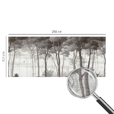 Vliesová fototapeta pro děti Lesní magie