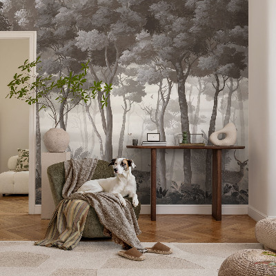 Vliesová fototapeta pro děti Lesní magie