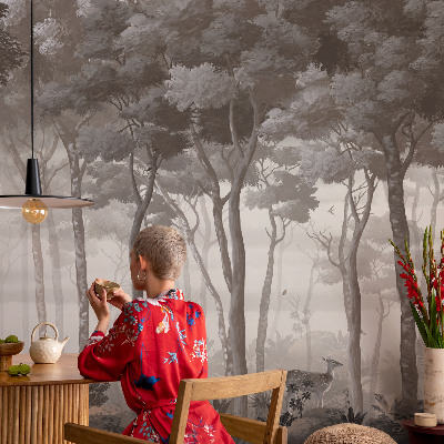 Vliesová fototapeta pro děti Lesní magie