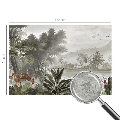 Moderní fototapeta na míru Tropická oáza