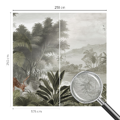 Moderní fototapeta na míru Tropická oáza