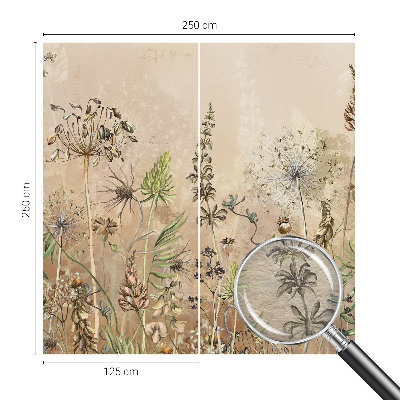 Fotografická tapeta na vliesu Rustikální květiny