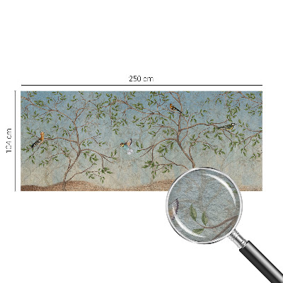 Fototapeta na míru do ložnice Ptáci ve stromech