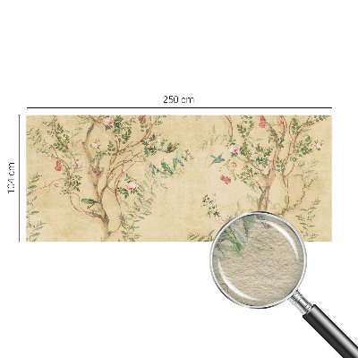 Fototapeta na míru do ložnice Květinové akcenty